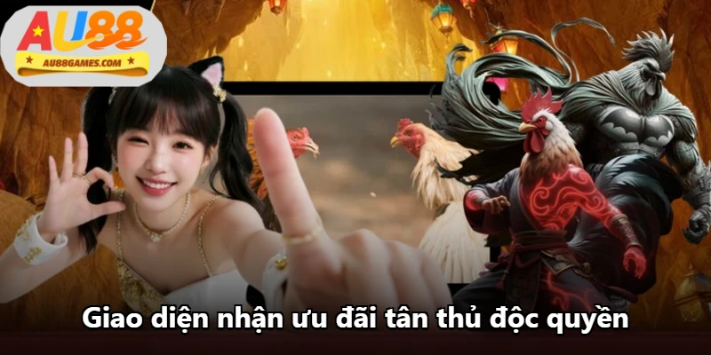 Giao diện nhận ưu đãi tân thủ độc quyền