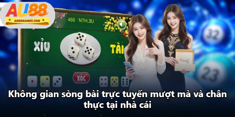 Không gian sòng bài trực tuyến mượt mà và chân thực tại nhà cái Không gian sòng bài trực tuyến mượt mà và chân thực tại nhà cái