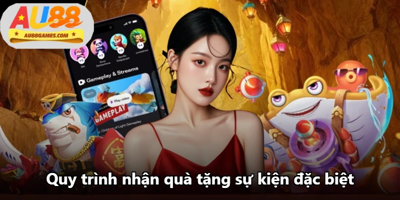 Quy trình nhận quà tặng sự kiện đặc biệt Quy trình nhận quà tặng sự kiện đặc biệt